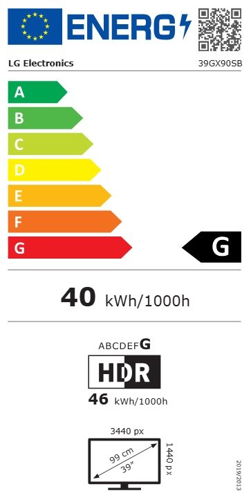 LG UltraGear / 39GX90SB-W / 39" / OLED / UWQHD / 240Hz / 0,03ms / Bílá - obrázek č. 7