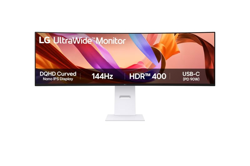 LG UltraWide / 49U950A-W / 49" / IPS / DQHD / 144Hz / 5ms / Bílá - obrázek produktu