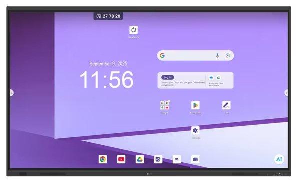 86" LG LED 86TR3DQ-B - UHD,400cd, Android 14,16 / 7 - obrázek produktu