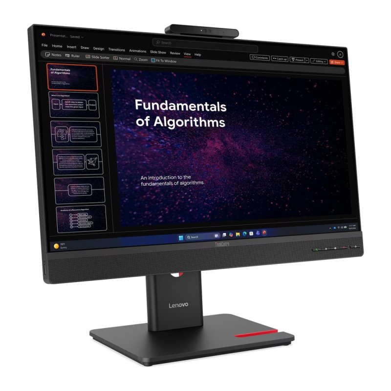 Lenovo ThinkCentre / TIO24 Gen6 / 23,8" / IPS / FHD / 120Hz / 4ms / Černá - obrázek č. 1