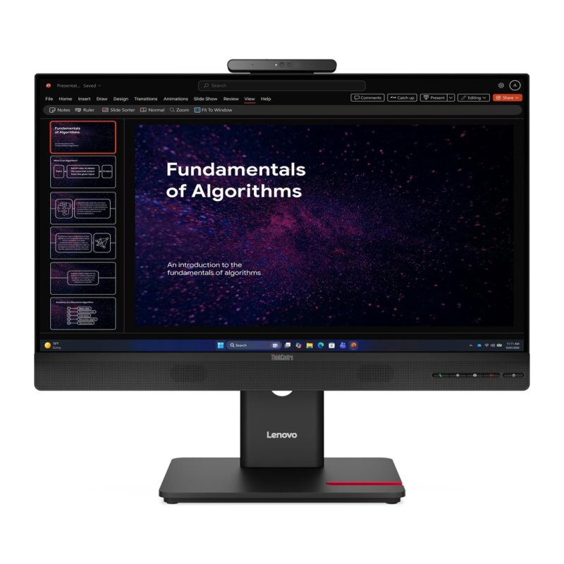 Lenovo ThinkCentre / TIO24 Gen6 / 23,8" / IPS / FHD / 120Hz / 4ms / Černá - obrázek produktu