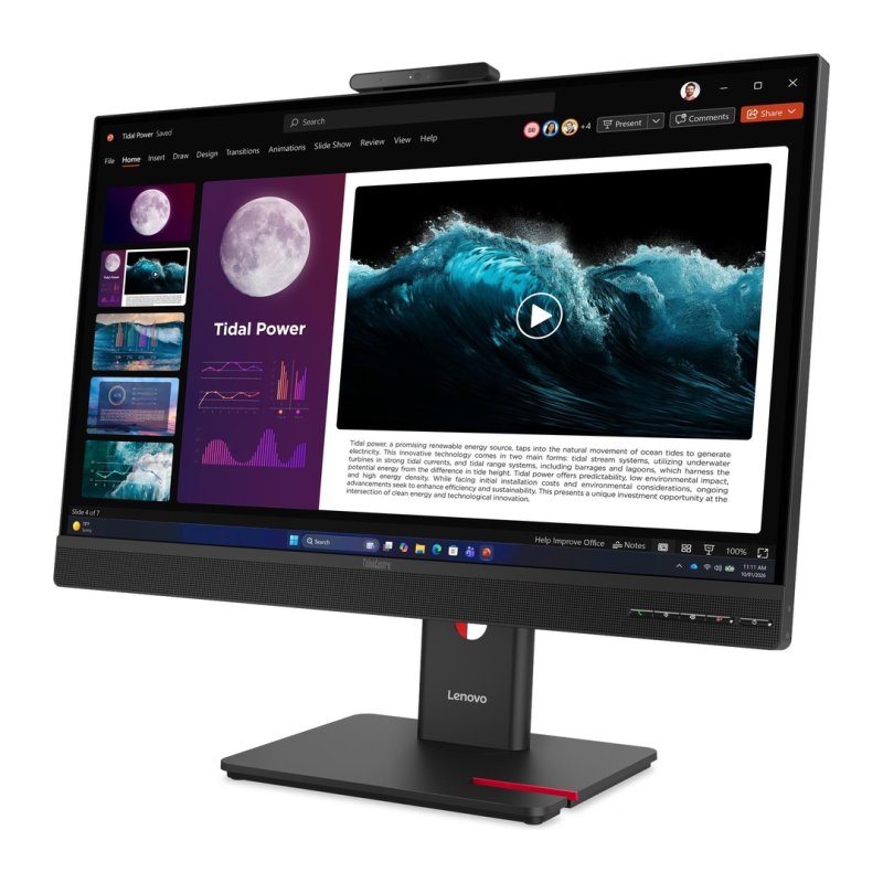 Lenovo ThinkCentre / TIO27 Gen6 / 27" / IPS / QHD / 120Hz / 4ms / Černá - obrázek č. 2