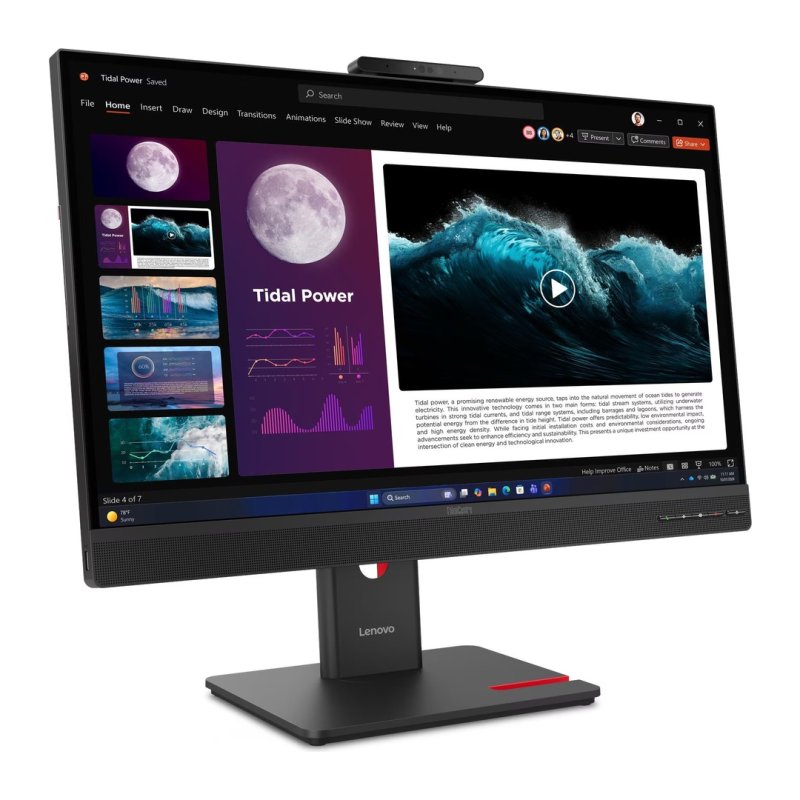 Lenovo ThinkCentre / TIO27 Gen6 / 27" / IPS / QHD / 120Hz / 4ms / Černá - obrázek č. 1