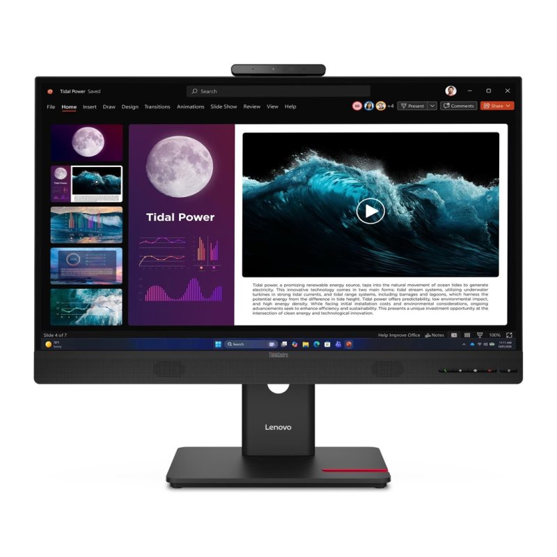 Lenovo ThinkCentre / TIO27 Gen6 / 27" / IPS / QHD / 120Hz / 4ms / Černá - obrázek produktu