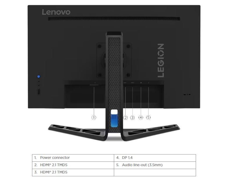 Lenovo Legion/ R27q-30/ 27"/ IPS/ QHD/ 165Hz/ 0,5ms/ Black/ 3R - obrázek č. 4