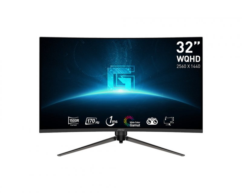 MSI / G32CQ5P / 31,5" / VA / QHD / 170Hz / 1ms / Černá - obrázek produktu