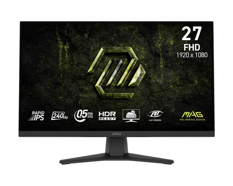 MSI MAG / 272F X24 / 27" / IPS / FHD / 240Hz / 0,5ms / Černá - obrázek produktu