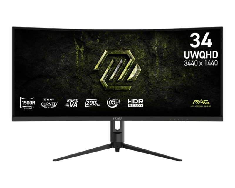 MSI MAG / 342CQRF E20 / 34" / VA / wQHD / 200Hz / 0,5ms / Černá - obrázek produktu