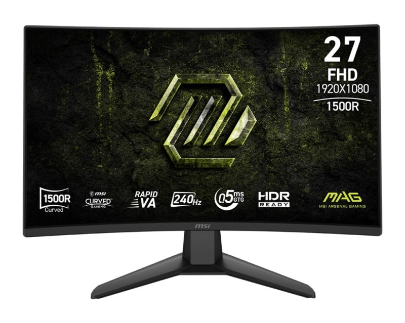 MSI MAG / 274CF X24 / 27" / VA / FHD / 240Hz / 0,5ms / Černá - obrázek produktu