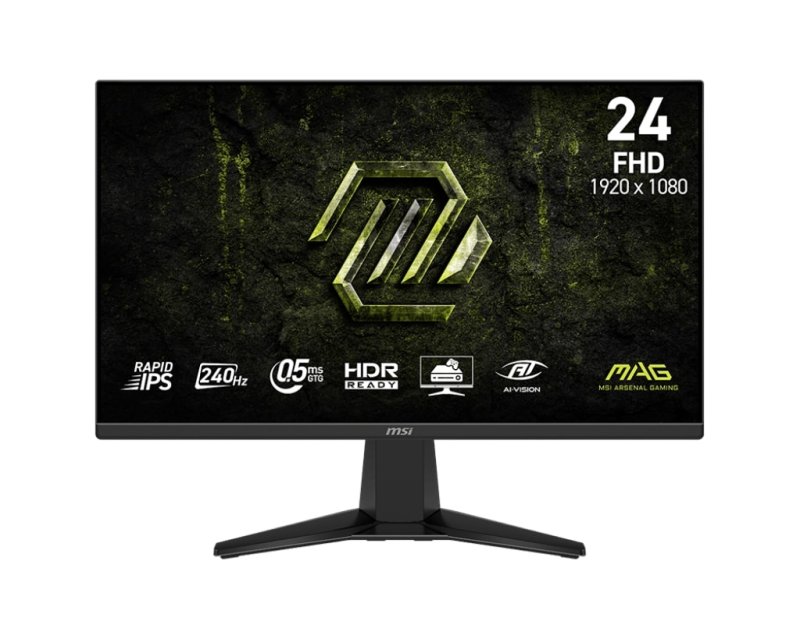 MSI MAG / 245F X24 / 23,8" / IPS / FHD / 240Hz / 0,5ms / Černá - obrázek produktu
