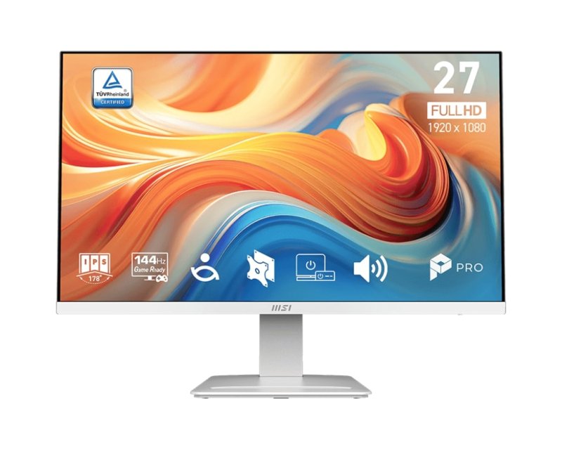 MSI Pro / MP273W E14A / 27" / IPS / FHD / 144Hz / 1ms / Bílá - obrázek produktu