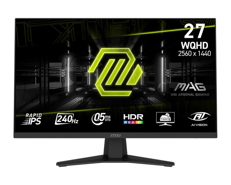 MSI MAG / 274QF X24 / 27" / IPS / QHD / 240Hz / 0,5ms / Černá - obrázek produktu