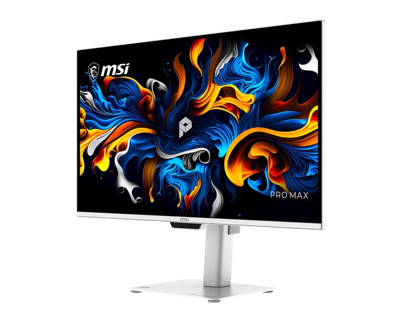 MSI Pro / MAX 271UPXW12G / 26,5" / QD-OLED / 4K UHD / 120Hz / 0,03ms / Bílá - obrázek č. 1