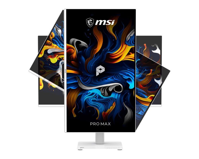 MSI Pro / MAX 271UPXW12G / 26,5" / QD-OLED / 4K UHD / 120Hz / 0,03ms / Bílá - obrázek č. 7