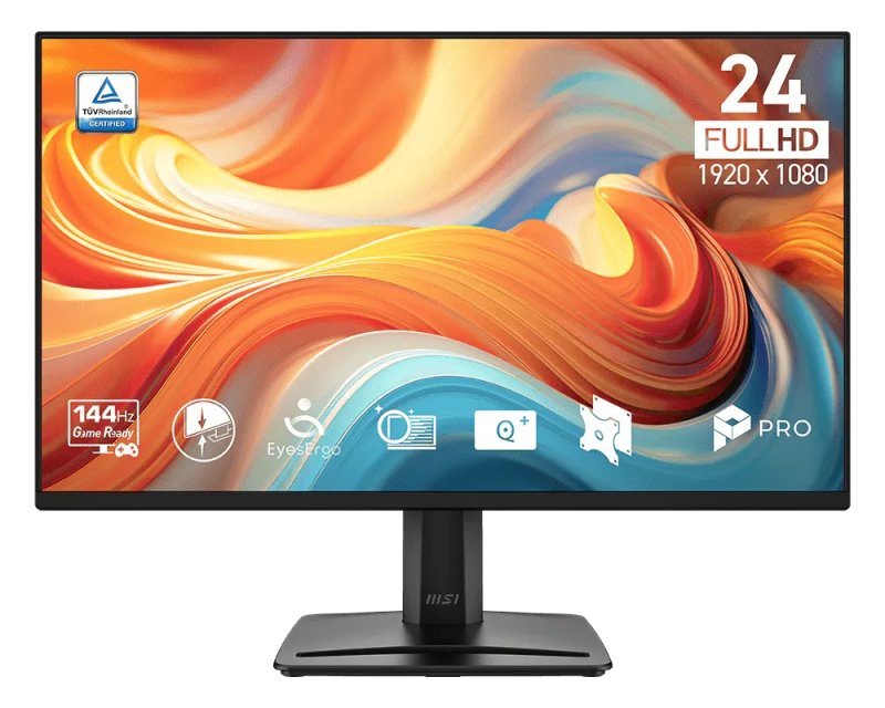MSI Pro / MP245 E14VL / 23,8" / VA / FHD / 144Hz / 1ms / Černá - obrázek produktu