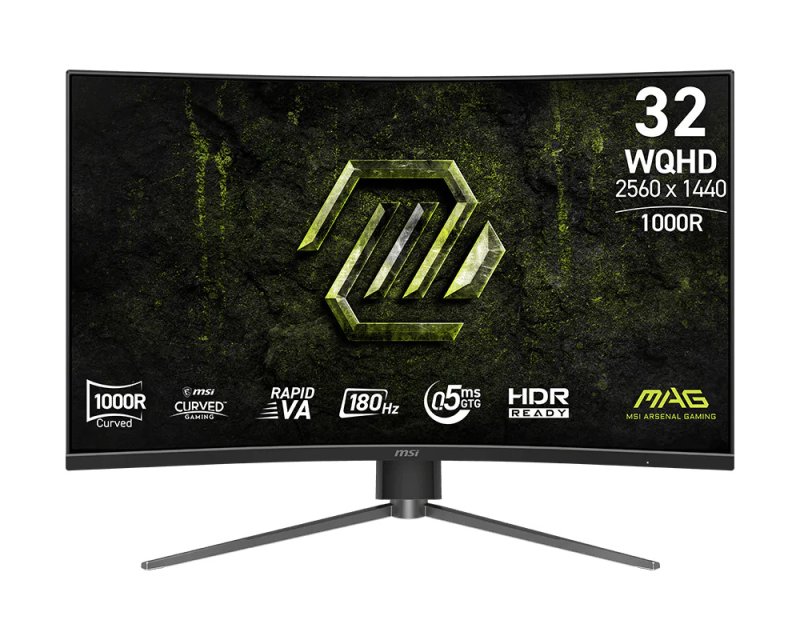 MSI MAG / 325CQPF E18 / 31,5" / VA / QHD / 180Hz / 0,5ms / Černá - obrázek produktu