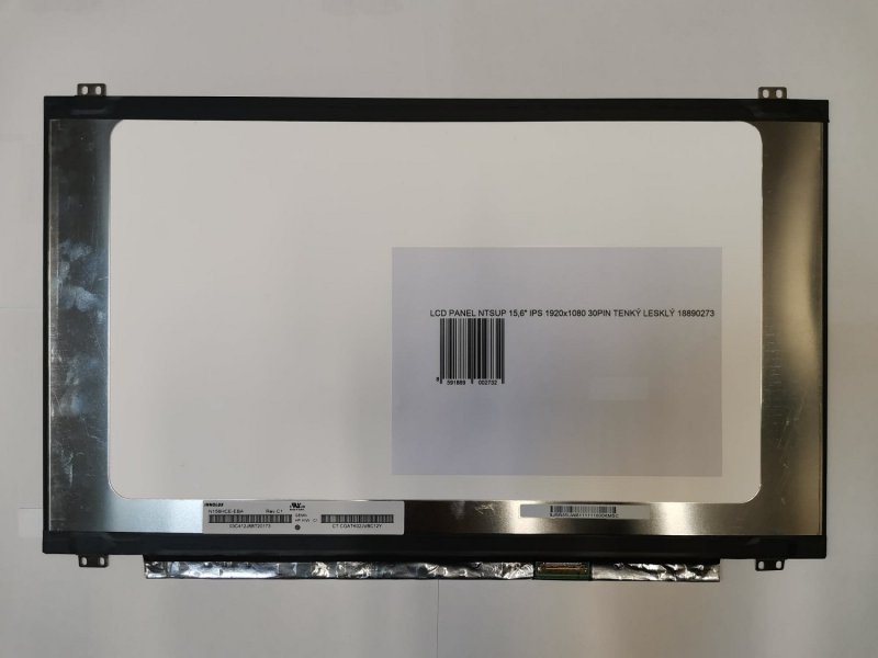 LCD PANEL NTSUP 15,6" IPS 1920x1080 30PIN TENKÝ LESKLÝ - obrázek produktu