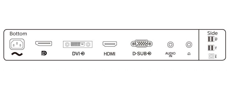 24" LED Philips 241B8QJEB - FHD,IPS,DVI,DP,HDMI - obrázek č. 4