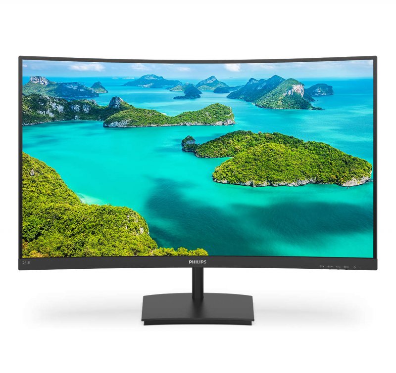 Philips / 241E1SCA / 00 / 23,6" / VA / FHD / 75Hz / 4ms / Black - obrázek produktu