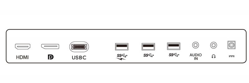 34" LED Philips 349P7FUBEB-WQHD,VA,USB-C,HDMI - obrázek č. 3