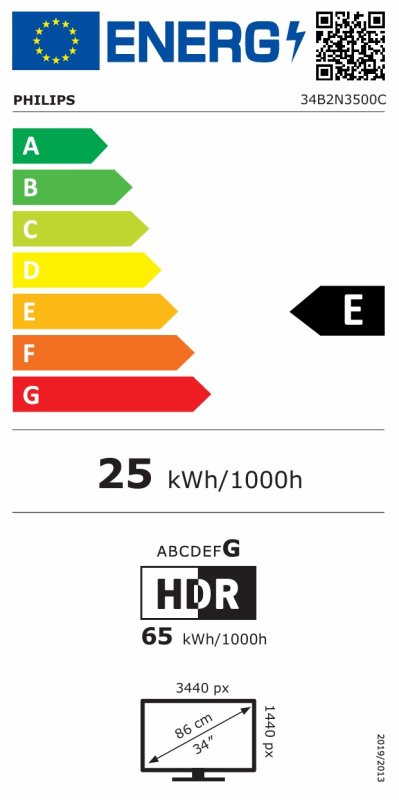 Philips / 34B2N3500C / 34" / VA / UWQHD / 120Hz / 4ms / Černá - obrázek č. 5