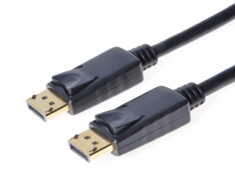 PremiumCord DisplayPort 1.2 přípojný kabel M/ M, zlacené konektory, 3m, AWG 30 - obrázek produktu