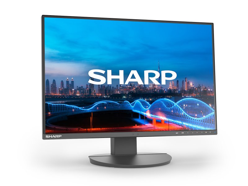 NEC Sharp MultiSync / EA241W / 24" / IPS / FHD / 60Hz / 5ms / Černá - obrázek č. 1