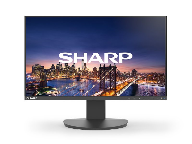 NEC Sharp MultiSync / EA241F / 24" / IPS / FHD / 60Hz / 5ms / Černá - obrázek produktu