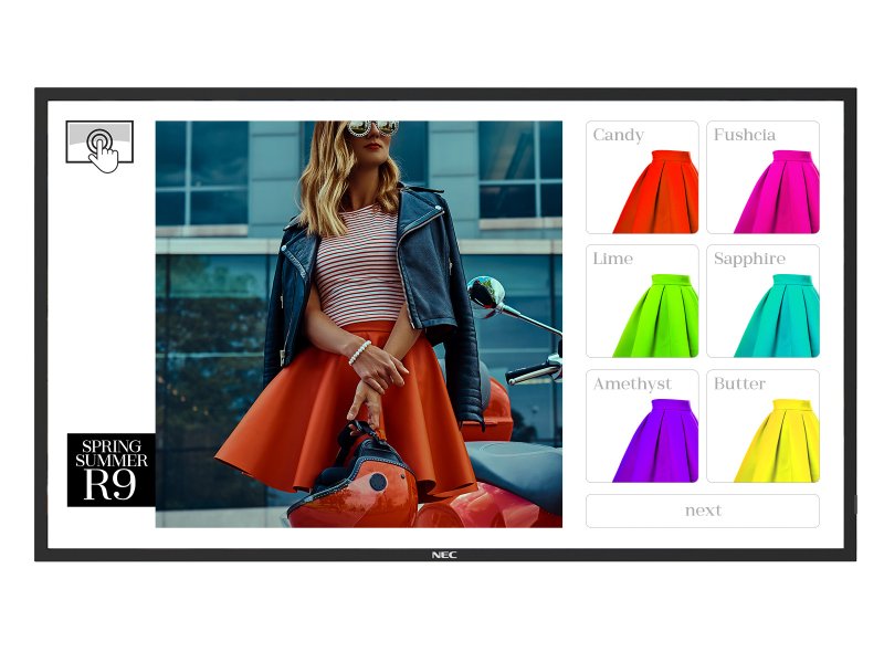 55" LED NEC ME551 IR-2,3840x2160,IPS,18 / 7,400cd - obrázek produktu