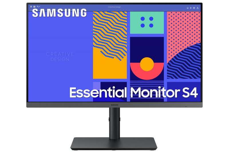 Samsung Essential S4/ S432GC/ 24"/ IPS/ FHD/ 100Hz/ 4ms/ Black/ 3R - obrázek produktu