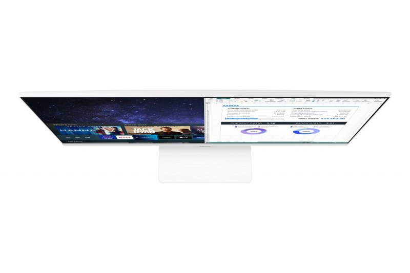 27" Samsung Smart Monitor M5 Bílá VA, FullHD, WIFI - obrázek č. 5