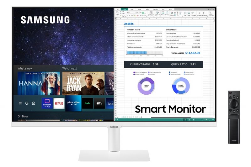27" Samsung Smart Monitor M5 Bílá VA, FullHD, WIFI - obrázek č. 7
