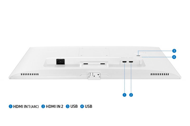 27" Samsung Smart Monitor M5 Bílá VA, FullHD, WIFI - obrázek č. 6