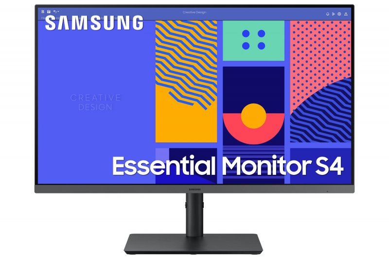 Samsung Essential S4/ S432GC/ 27"/ IPS/ FHD/ 100Hz/ 4ms/ Black/ 3R - obrázek produktu