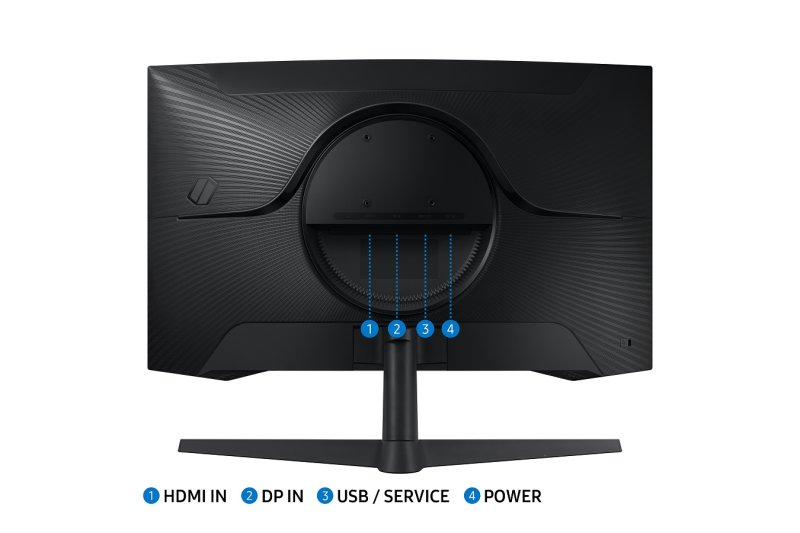 Samsung Odyssey G5 / LS27CG554EUXEN / 27" / VA / QHD / 165Hz / 1ms / Black - obrázek č. 4
