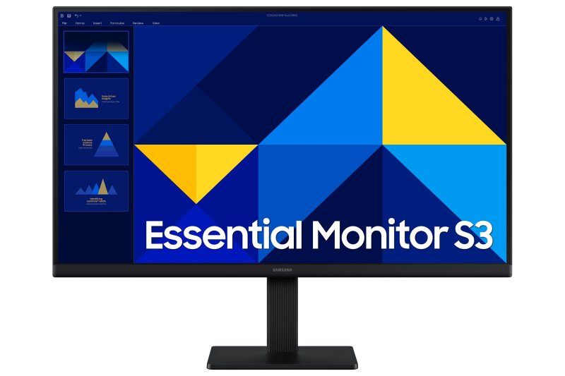 Samsung Essential S3 / LS27D300GAUXEN / 27" / IPS / FHD / 100Hz / 5ms / Black - obrázek produktu