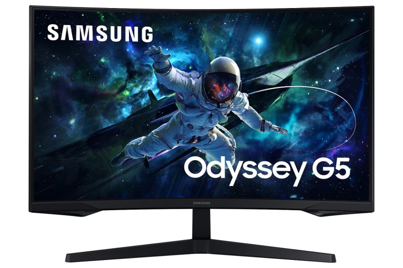 Samsung Odyssey G5/ G55C/ 32"/ VA/ QHD/ 165Hz/ 1ms/ Black/ 2R - obrázek produktu
