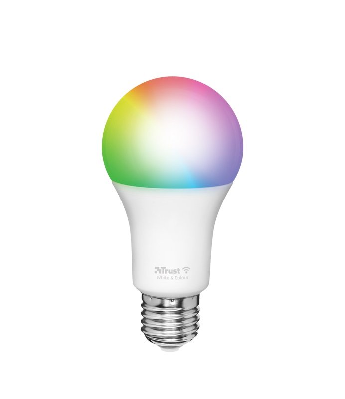 Trust Smart WiFi LED RGB&white ambience Bulb E27 - barevná - obrázek č. 1