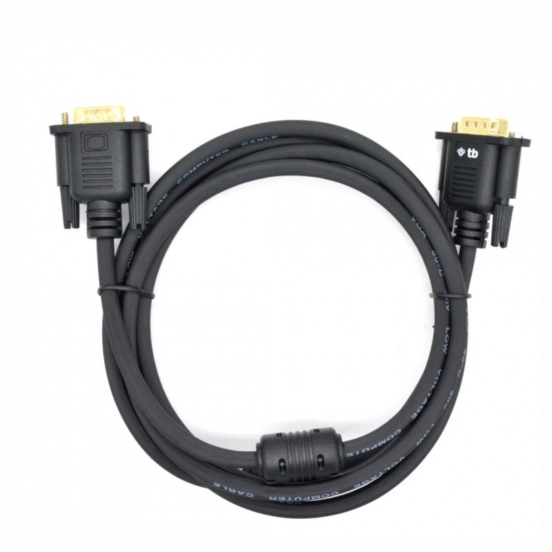 TB Touch D-SUB VGA M/ M 15 pin cable, 1,8m - obrázek č. 2