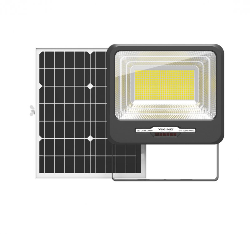 LED světlo Viking J200W se solárním panelem - obrázek produktu
