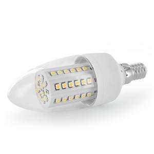 WE LED žárovka 60xSMD 3W E14 bílá - svíčka - obrázek produktu