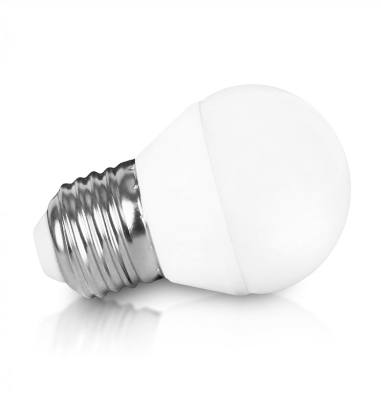 WE LED žárovka SMD2835 B45 E27 3W bílá mléčná - obrázek produktu