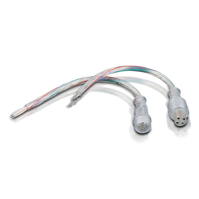 WE Spojka RGB LED pásku kabelová 15cm DC M,F IP67 - obrázek č. 2