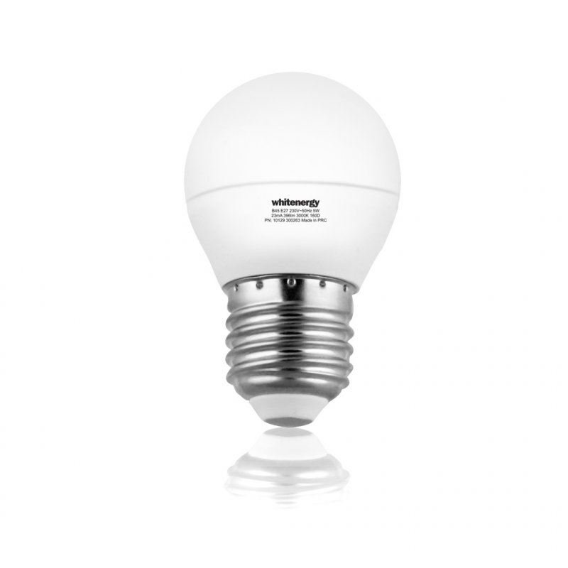 WE LED žárovka SMD2835 B45 E27 5W bílá mléčná - obrázek č. 2