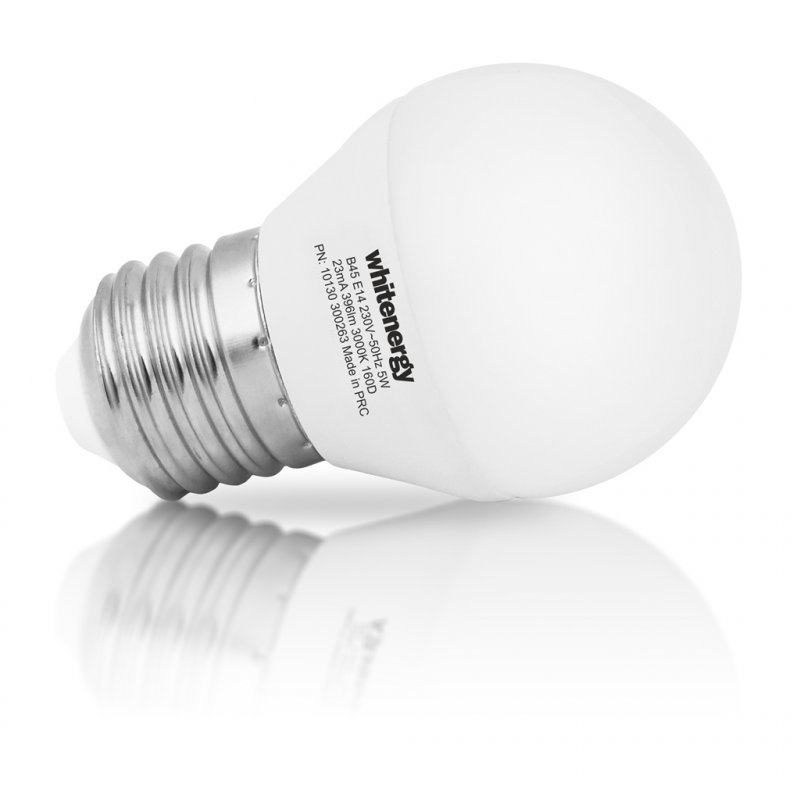 WE LED žárovka SMD2835 B45 E27 5W bílá mléčná - obrázek produktu
