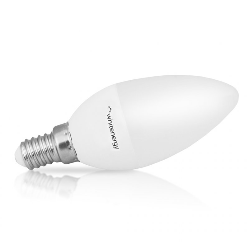 WE LED žárovka SMD2835 C37 E14 5W teplá bílá - obrázek č. 3