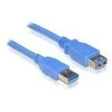 4World Kabel USB 3.0 AM-AF 1.0m Blue - obrázek produktu