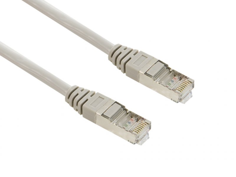 4World Patch kabel RJ45 Cat6 FTP 0.5m Gray - obrázek produktu
