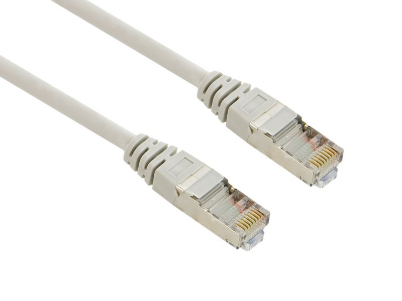 4World Patch kabel RJ45 Cat6 FTP 3.0m Gray - obrázek produktu