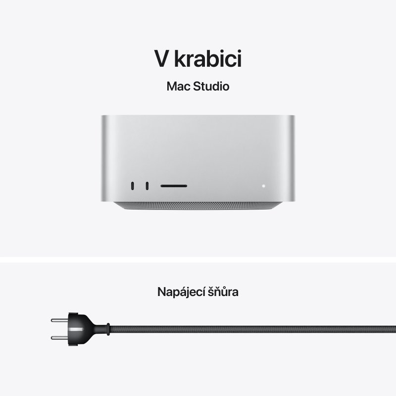 Apple Mac Studio / Mini / M5 Ultra / 96GB / 1TB / M5 Ultra / macOS - obrázek č. 2